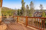 Enjoy watching wildlife from this expansive patio